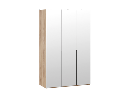 Шкаф для одежды с зеркальными дверями 580 Порто СМ-393.07.111 (ТриЯ)
